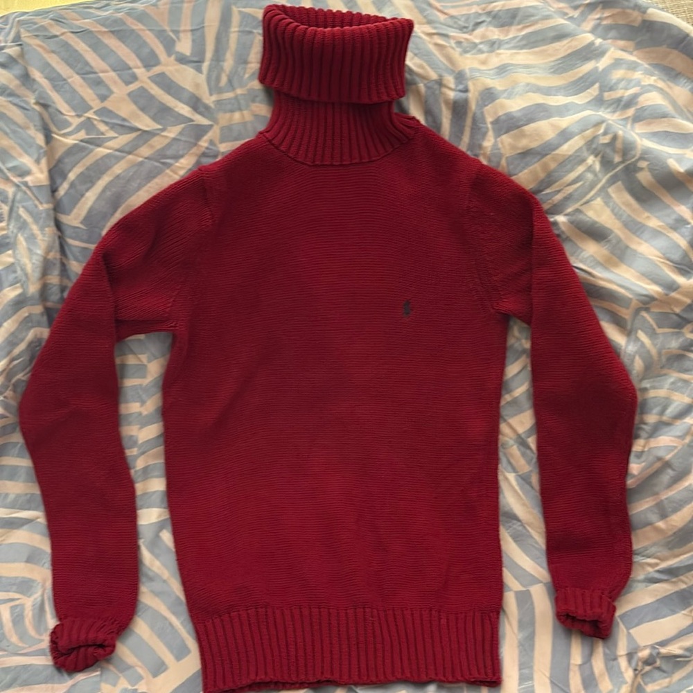 Ralph Lauren Women’s Medium turtleneck sweater, 100% cotton